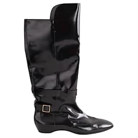 Botas Tod's de charol negro