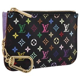 LOUIS VUITTON Monogram Multicolor Pochette Cles NM Purse M60279 Auth 198771V
