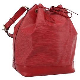Sac à bandoulière LOUIS VUITTON Epi Noe Rouge M44007 LV Auth 196315