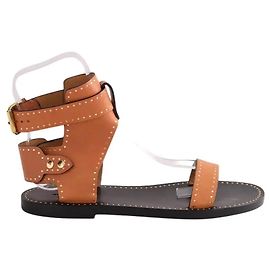 Sandali Isabel Marant in pelle camel