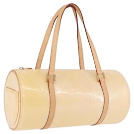 LOUIS VUITTON Monogram Vernis Bedford Hand Bag Beige M91006 LV Auth am12403V