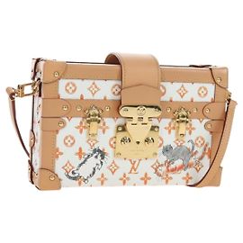 LOUIS VUITTON Catgram Petite Mar Shoulder Bag White M44407 LV Auth 197522SM