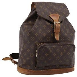 Zaino LOUIS VUITTON Monogram Montsouris GM M51135 LV Auth 198482