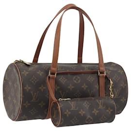 LOUIS VUITTON Monogram Papillon 30 Hand Bag M51365 LV Auth ka5817A