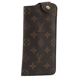 LOUIS VUITTON Monogram Etui Lunette PM Glasses Case M66545 LV Auth 197561V