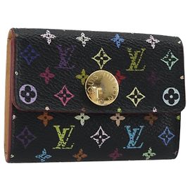 LOUIS VUITTON Multicolor Porte Monnaie Cozy Coin Purse M60007 LV Auth 197569