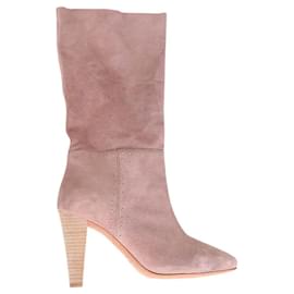 Botas western Ba&Sh de ante rosa