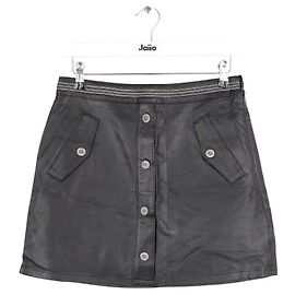 Minigonna in pelle nera The Kooples