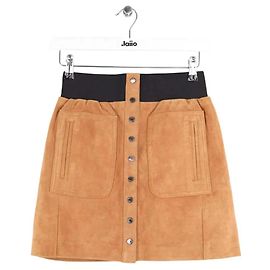 Minifalda Zadig & Voltaire Junk Suede camel