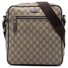 Bolsa Crossbody Gucci GG Supreme Bege