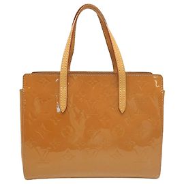 Borsa Louis Vuitton Monogram Vernis Catalina BB Marrone