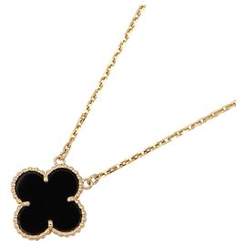 Collana Van Cleef & Arpels Vintage Alhambra Onyx