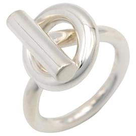 Hermès Anillo Hermes Echappé MM en Plata de Ley 925