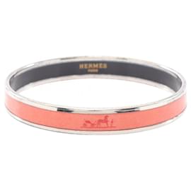 Hermès Bracciale Cloisonné Hermes Rosa e Argento
