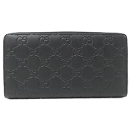 Gucci GG Emblem Long Bi-Fold Wallet