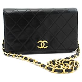 Chanel Vintage Mini en agneau matelassé à rabat complet