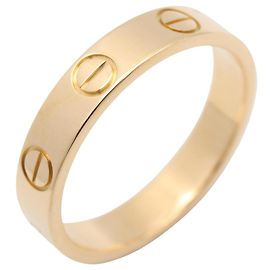 Anello Mini Love Cartier in oro giallo 18K