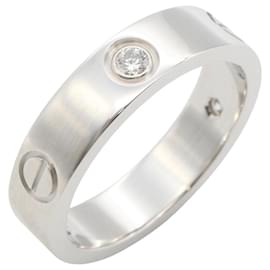 Cartier Love Ring aus 18K Weißgold mit Diamant