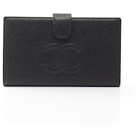 Chanel Coco Mark Bi-fold Long Wallet