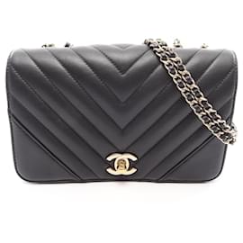 Borsa a tracolla Chanel Chevron V-stitch