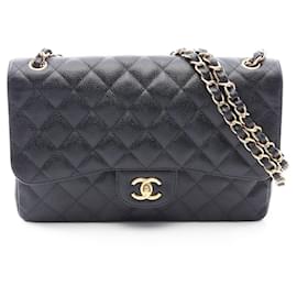 Borsa a tracolla Chanel Large Matelassé Classic Double Flap