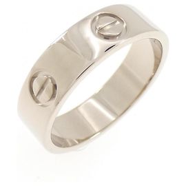Cartier Love Ring in Weißgold