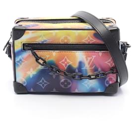 Borsa a tracolla Louis Vuitton Mini Soft Trunk Monogram Sunset
