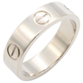 Anillo Cartier Love en oro blanco de 18K