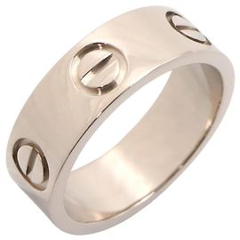 Anillo Cartier Love en oro blanco de 18K