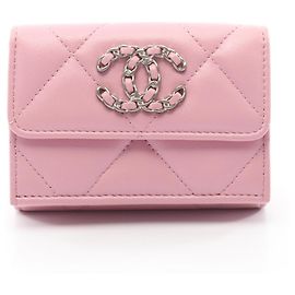 Portafoglio a patta Chanel 19 Dixneuf Small