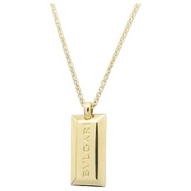 Bulgari Collana Bvlgari Ingot in oro giallo 18K