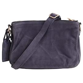 Borsa a tracolla Vanessa Bruno in pelle blu