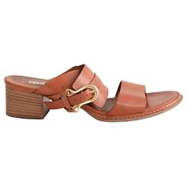 Sandali Sartore in pelle camel