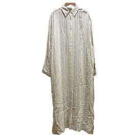 Autre Marque AP STUDIO Stripe Shirt Dress