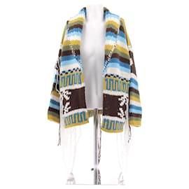 Alanui Oversize-Cardigan multicolore