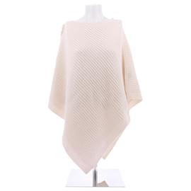 Max & Moi Kaschmir-Poncho in Creme