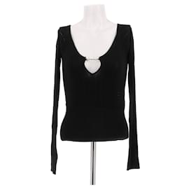 Top negro Jacquemus de viscosa