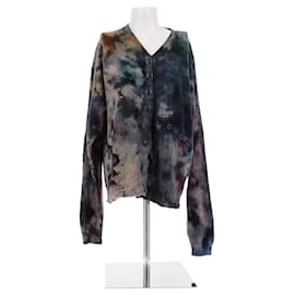 Autre Marque Tie-Dye-Kaschmir-Cardigan