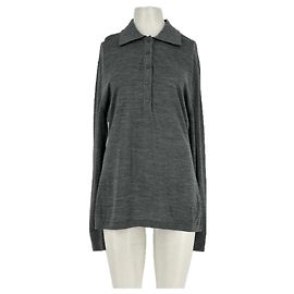 Stella Mc Cartney Polo de lana gris Stella McCartney