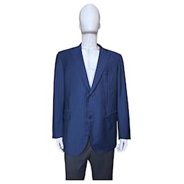 Autre Marque Blazer in lana gessato Boggi Milano