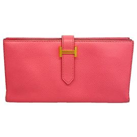 Hermès Portafoglio lungo Hermes Bearn Soufflé