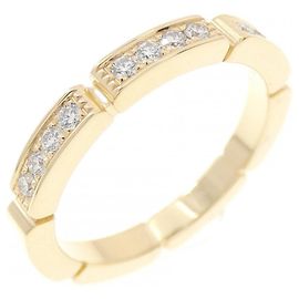 Cartier Maillon Panthère Ring mit halbem Diamantbesatz