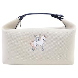 Hermès Beige Large Toile Bride A Brac Cabriole Case