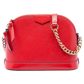 Louis Vuitton Red Epi Mini Alma