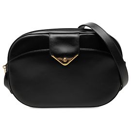 Borsa a tracolla Cartier Sapphire in pelle nera