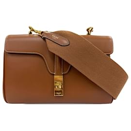 Céline Celine Brown Teen Smooth Calfskin Soft 16 Crossbody