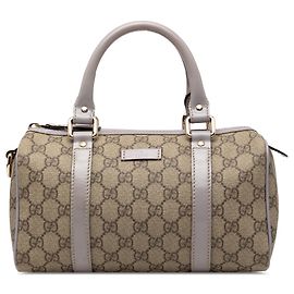 Borsa Boston Gucci Beige Small GG Supreme Joy