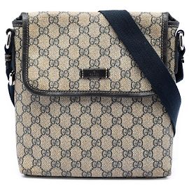Bolsa Tiracolo Gucci Beige GG Supreme