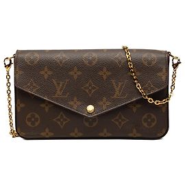 Louis Vuitton Brown Monogram Pochette Felicie