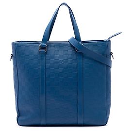 Louis Vuitton Blue Damier Infini Tadao PM